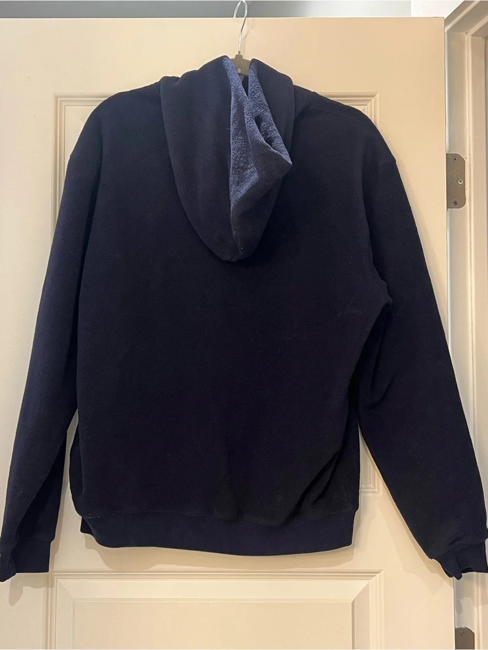 GAP Navy Crewneck Hoodie with White Applique